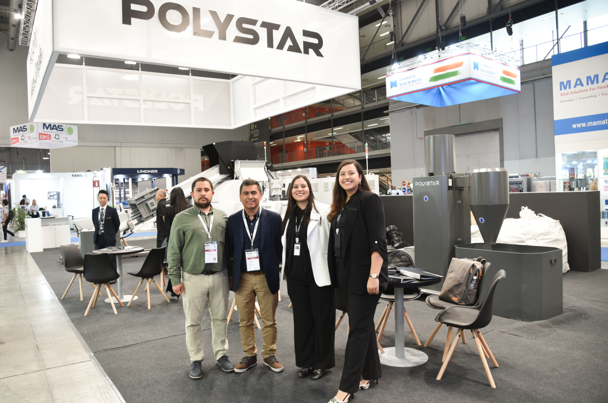 in-house recycling plastic recycling in in Plast Milan 2023